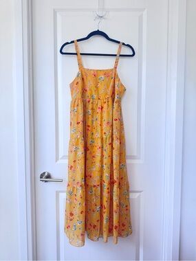 Yellow summer dress